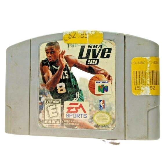 Nintendo 64 NBA Live 99 Game Cartridge A511 - Picture 1 of 4